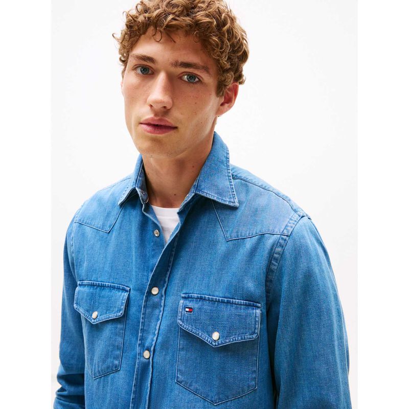 Tommy Hilfiger Lightweight Denim Western Shirt image number 2